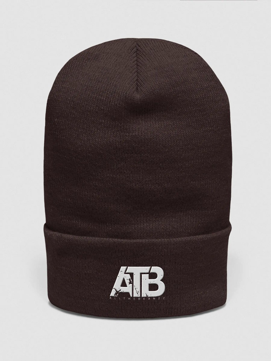 White Logo Beanie product image (2)