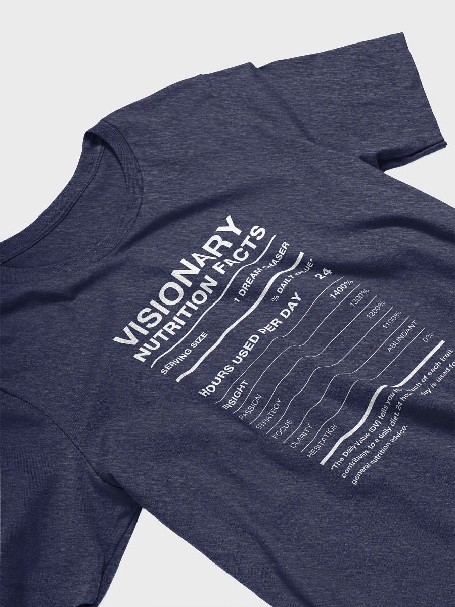 VISIONARY Nutrition Facts Supersoft Tee product image (46)