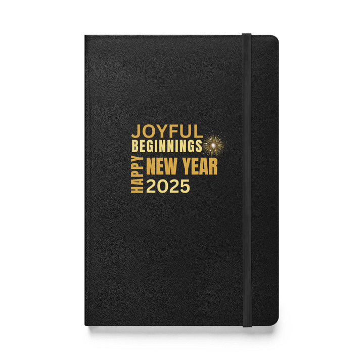 Joyful Beginnings 2025 Hardcover Notebook product image (1)