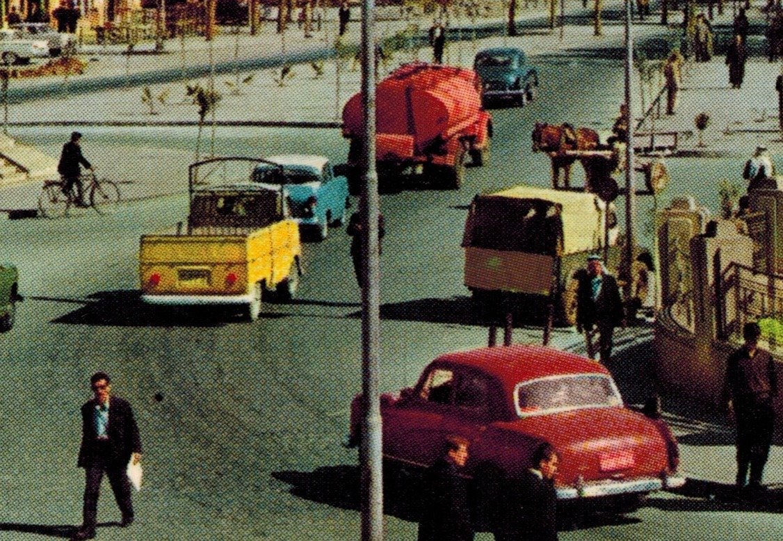 حمص ساحة الساعة الجديدة 1970 - صورة رقمية product image (3)