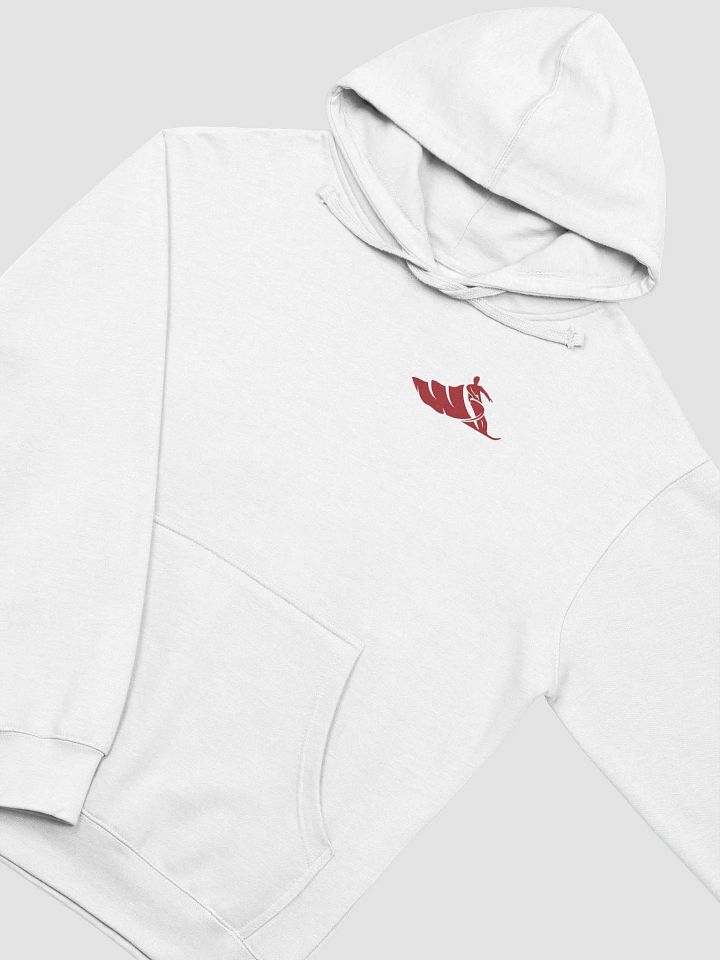 Wisconsin Waterski Hoodie (White) product image (2)