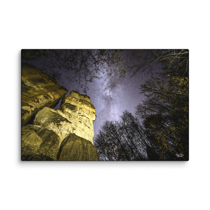 The Milky Way With Ancient Rocks at Dragons Garden product image (1)