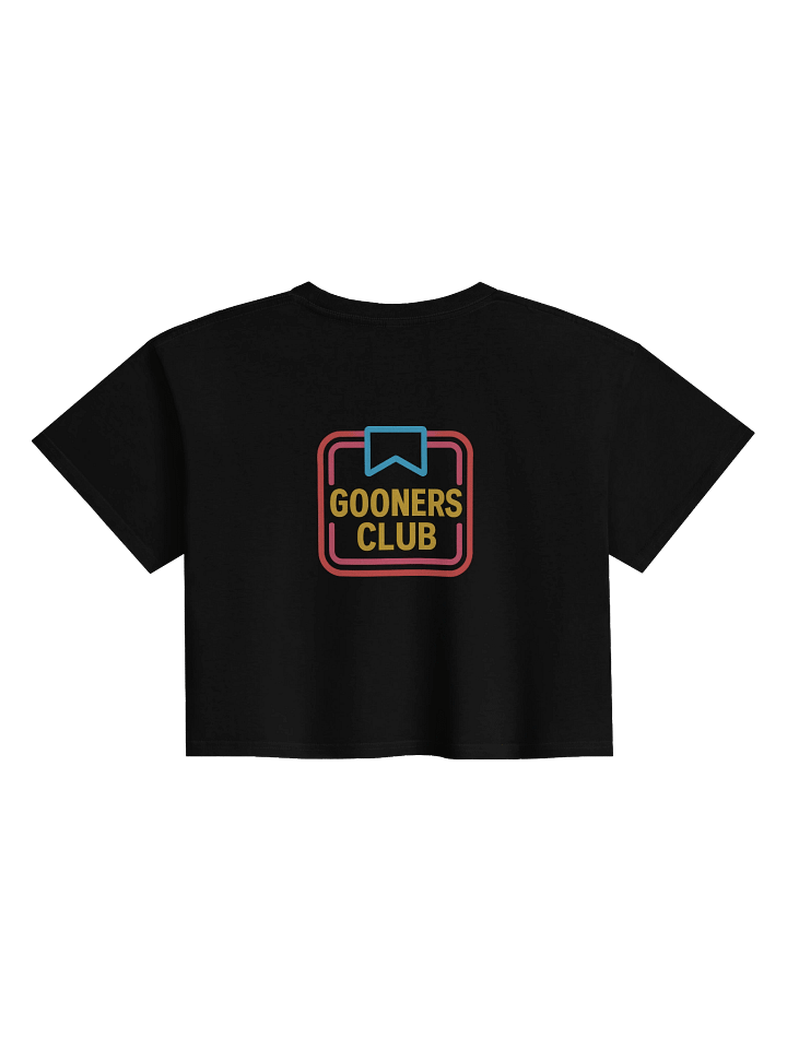 Gooners Club Member Crop Top product image (2)
