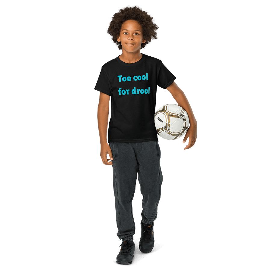 Stylish and Funny Baby Tee – Too Cool for Drool product image (8)