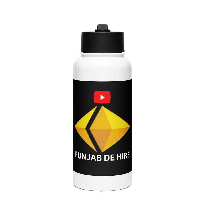 Stainless Steel Water Bottle with a Straw Lid product image (1)
