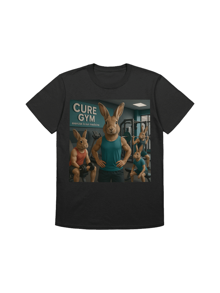 CURE GYM Rabbit Workout T-Shirt product image (5)