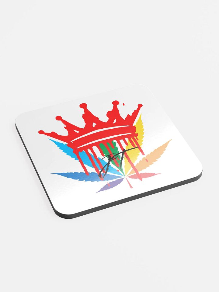 CannaQueen Glossed Cork Coaster product image (2)