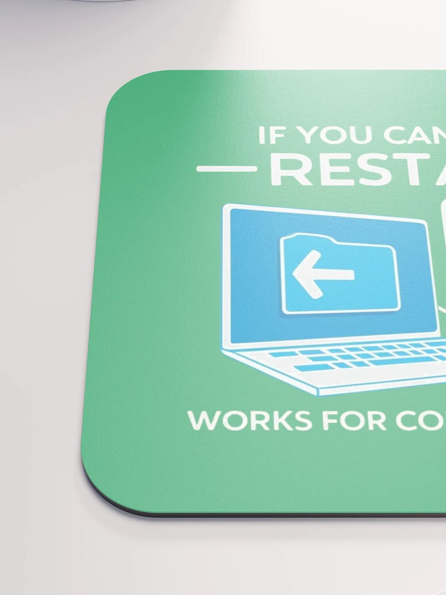 Restart & Refresh Mouse Pad product image (6)