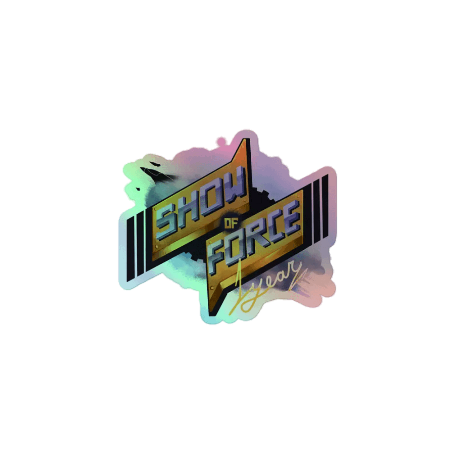 SoF Holo 1 Year Sticker product image (1)