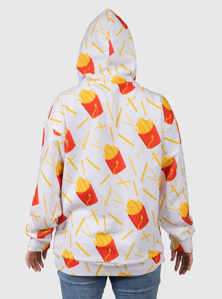 French Fries Allover Print Unisex Hoodie