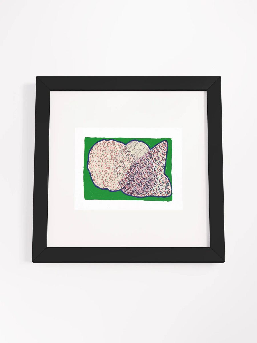 rudy give us a shot algebra Panel Card Print Framed product image (3)