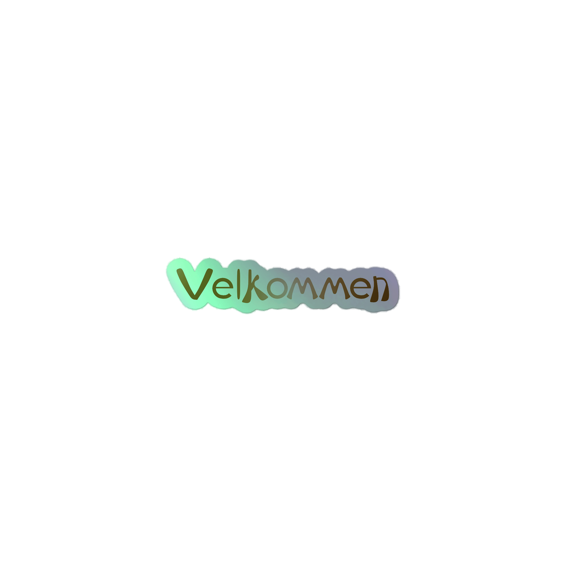 Velkommen Holographic Sticker Set product image (1)