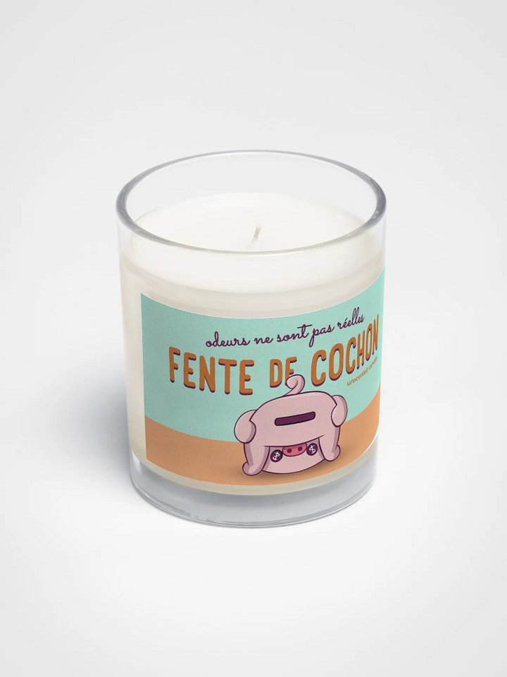"Smells Aren't Real" Candle by Pigglyoof product image (2)