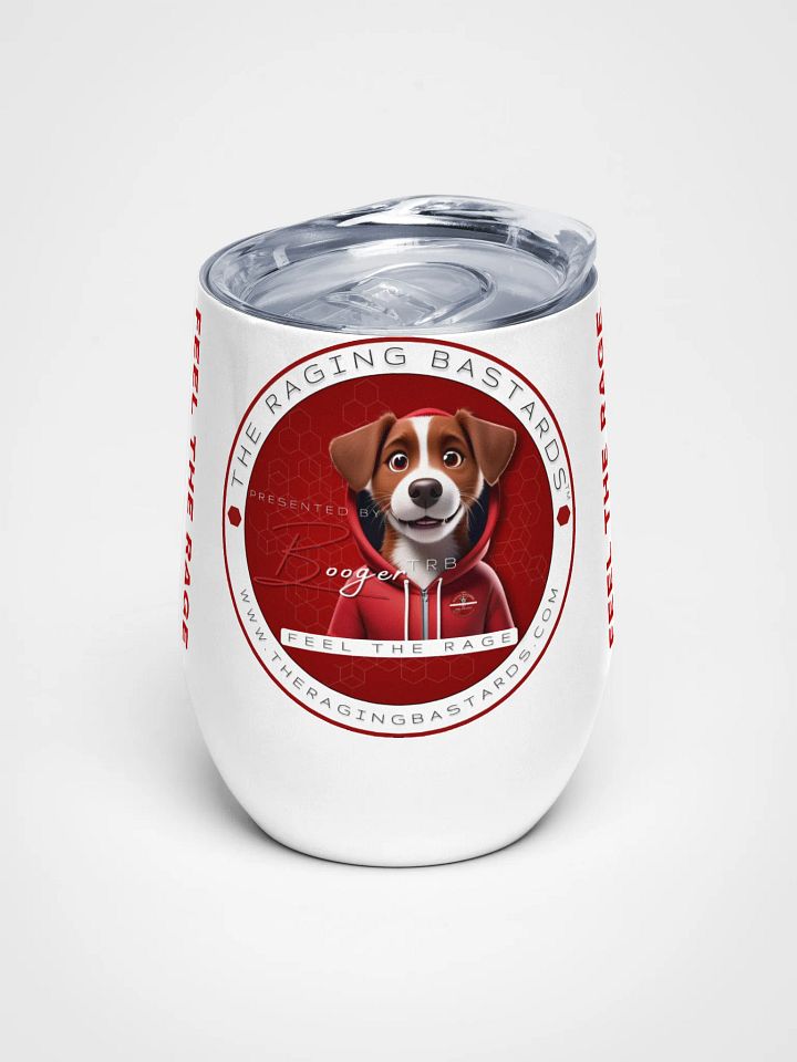 Raging Bastards Wine Tumbler product image (1)