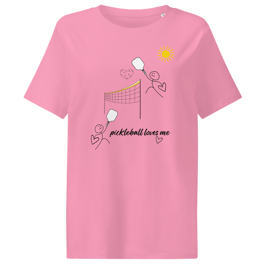 Pickleball Loves Me Women's Organic T-Shirt product image (3)