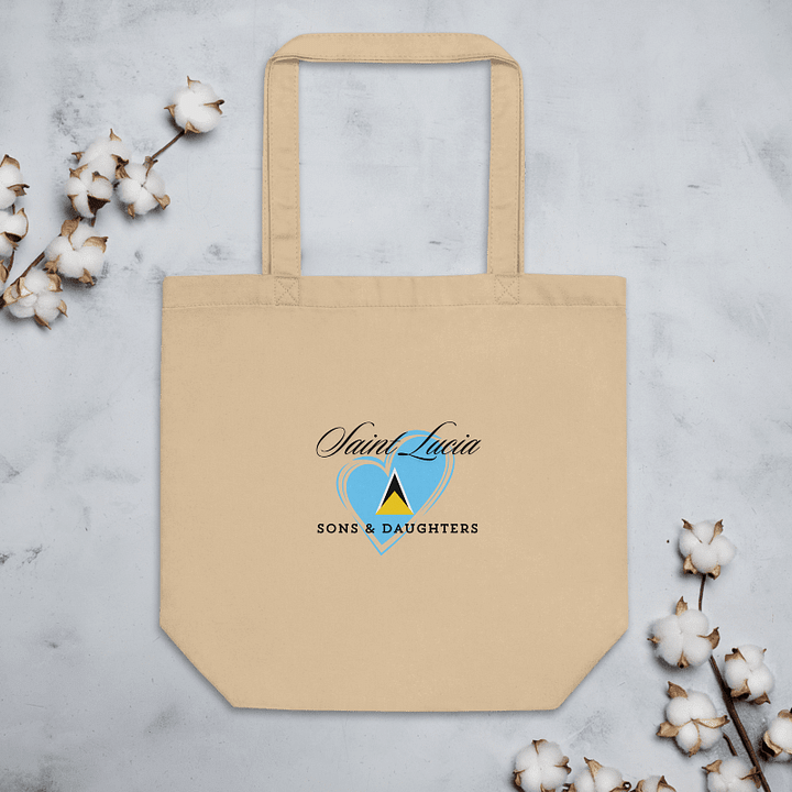 Saint Lucia Sons & Daughters Heart Tote Bag product image (1)