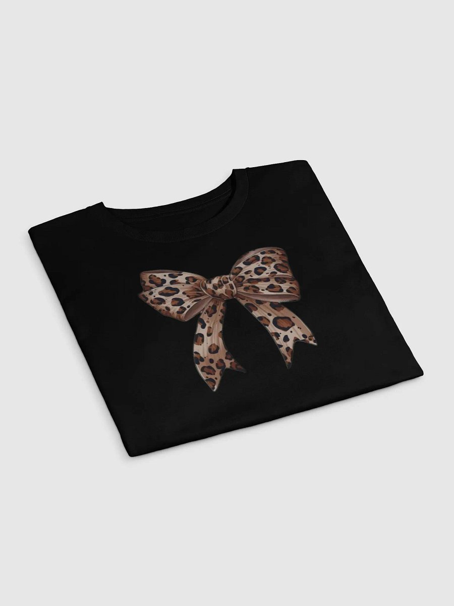 Women's Cheetah Bow Crop Top product image (15)
