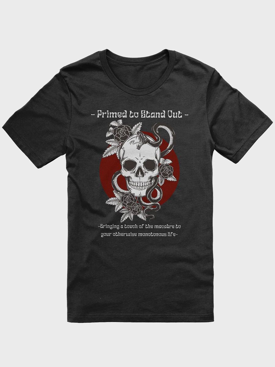 Gothic Skull Rose T-Shirt product image (1)