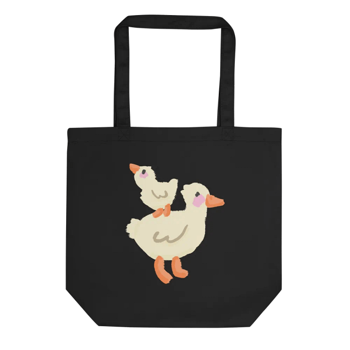Playful Duck Stories \ eco tote bag product image (2)