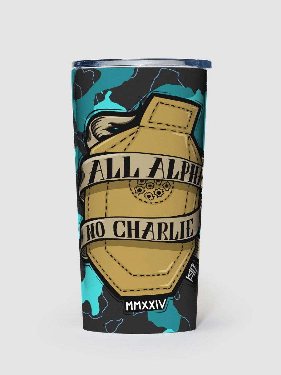 Alpha Badge Tumbler product image (1)