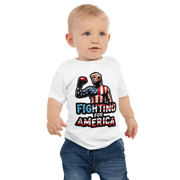 Baby T-Shirt: Trump, Fighting for America product image (6)