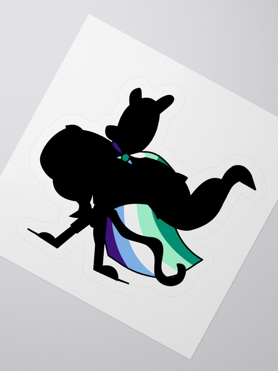 Superhomo! Vermili MLM Silhouette Variant Sticker! product image (4)