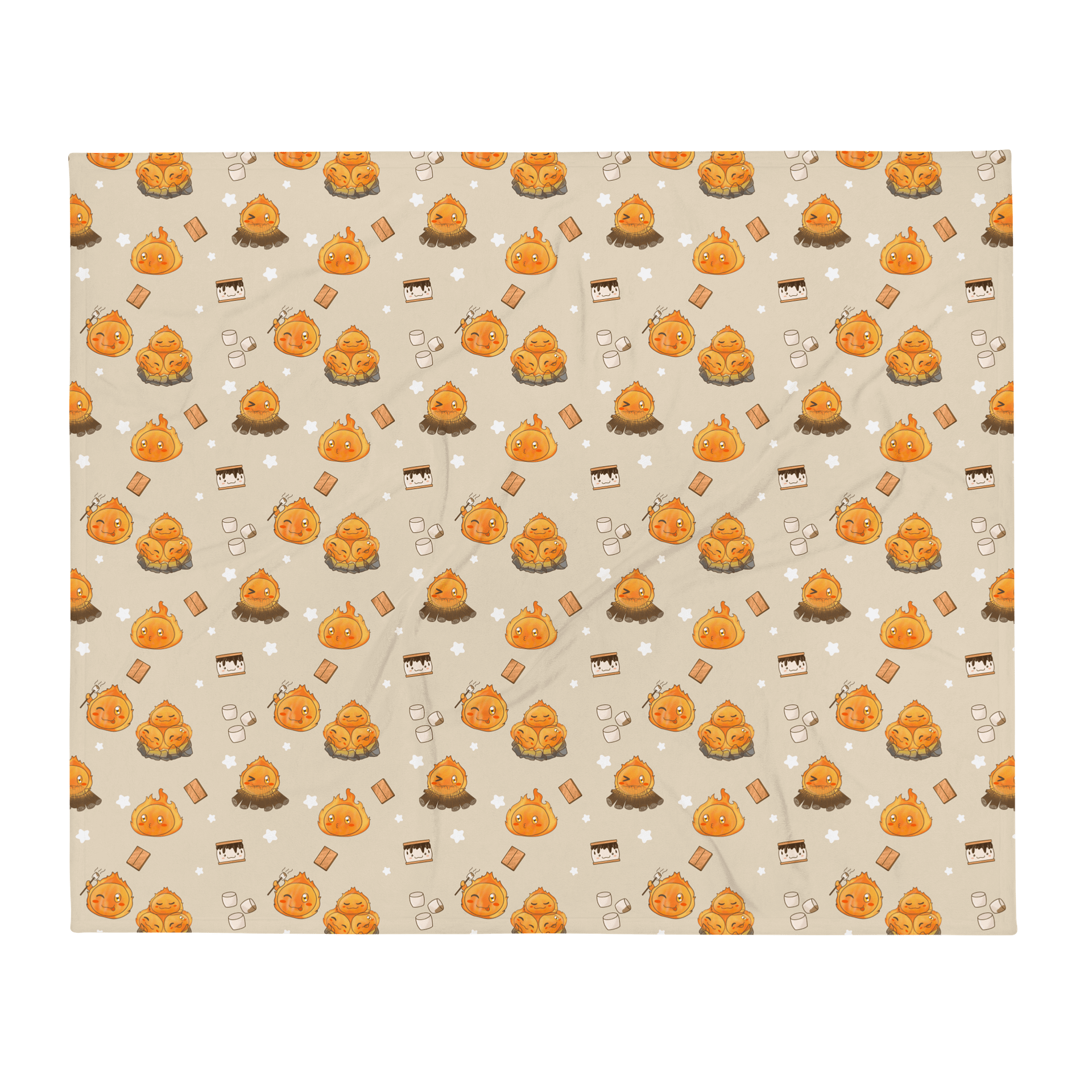 Fire Slime Throw Blanket product image (4)