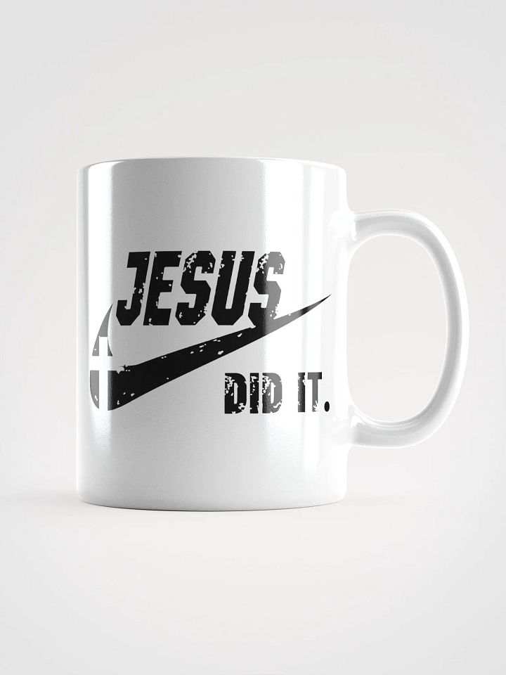 JESUS DID IT White Mug product image (1)