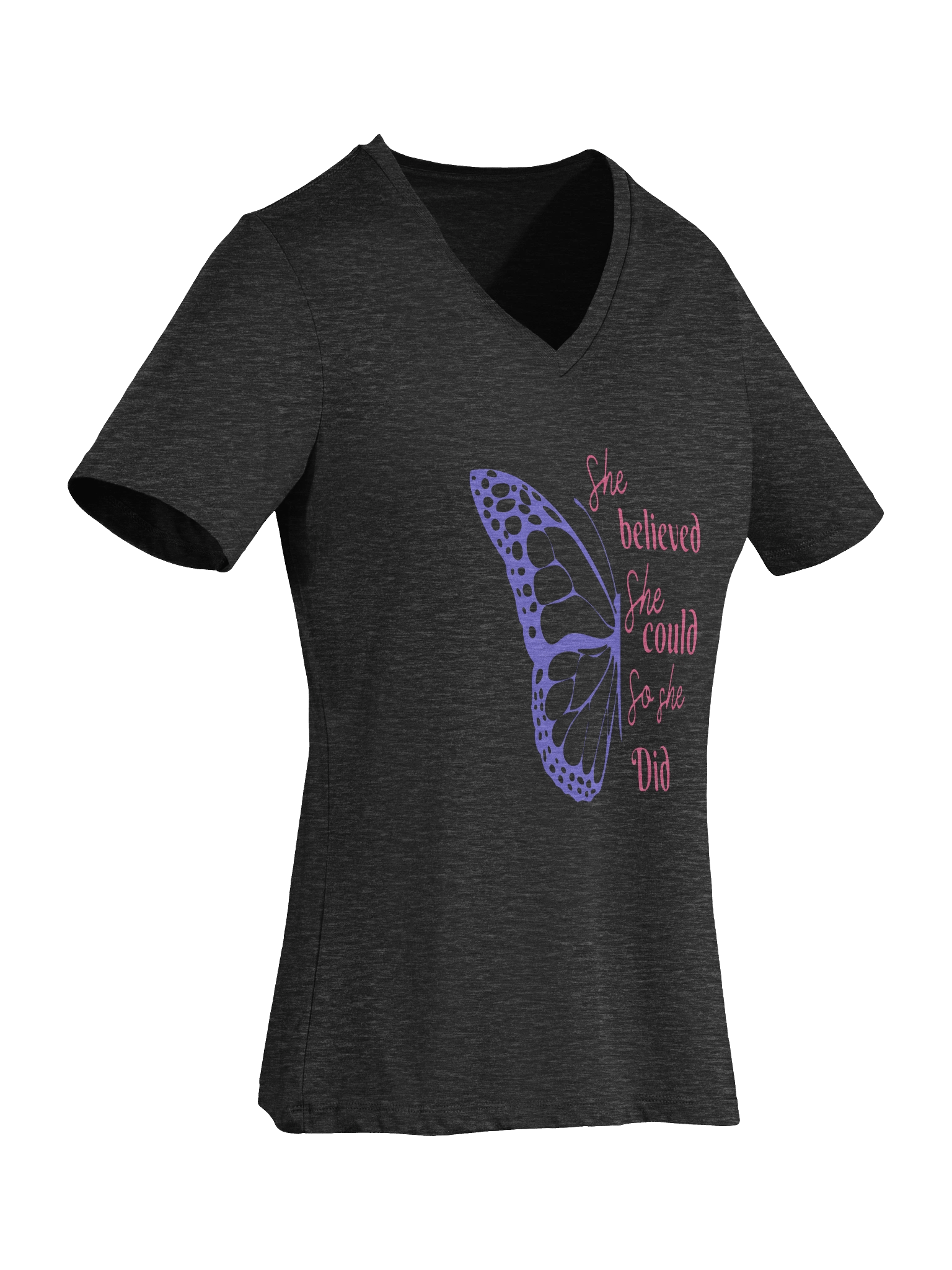 She Believed She Could Women's V Neck product image (7)