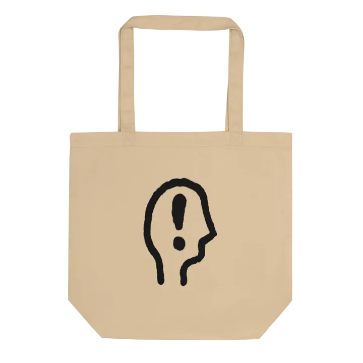 EXCLAIMING MENTALLY tote bag product image (1)