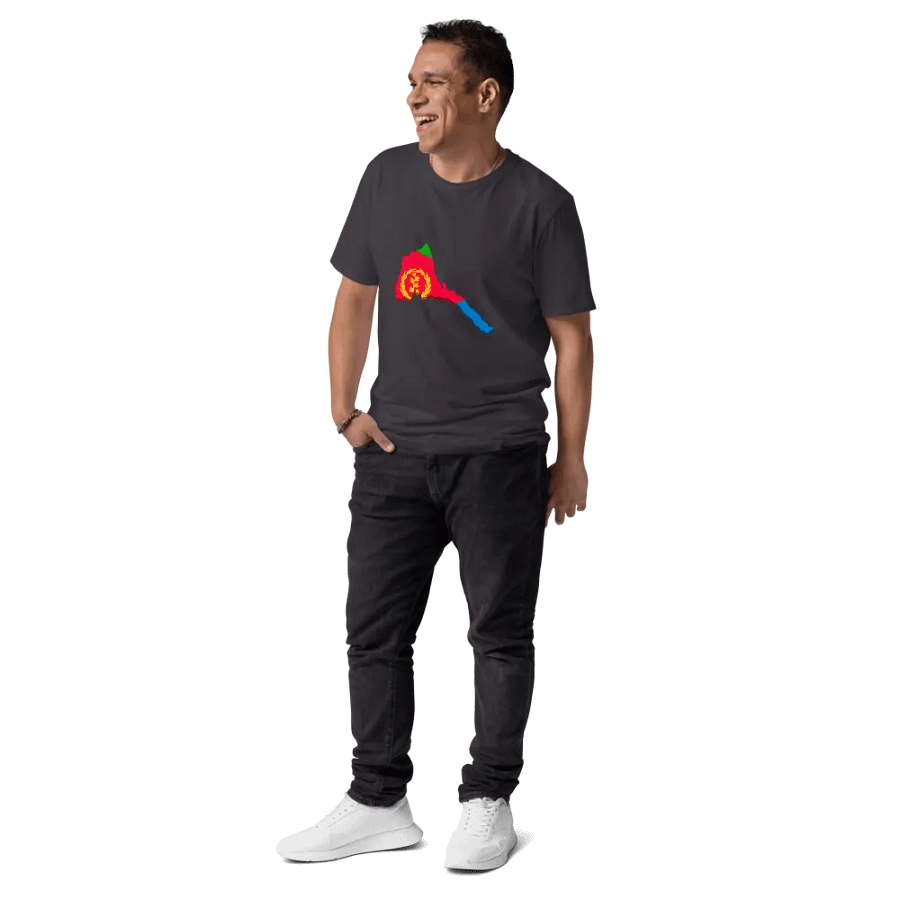 Eritrea Emblematic Map Organic Tee product image (144)
