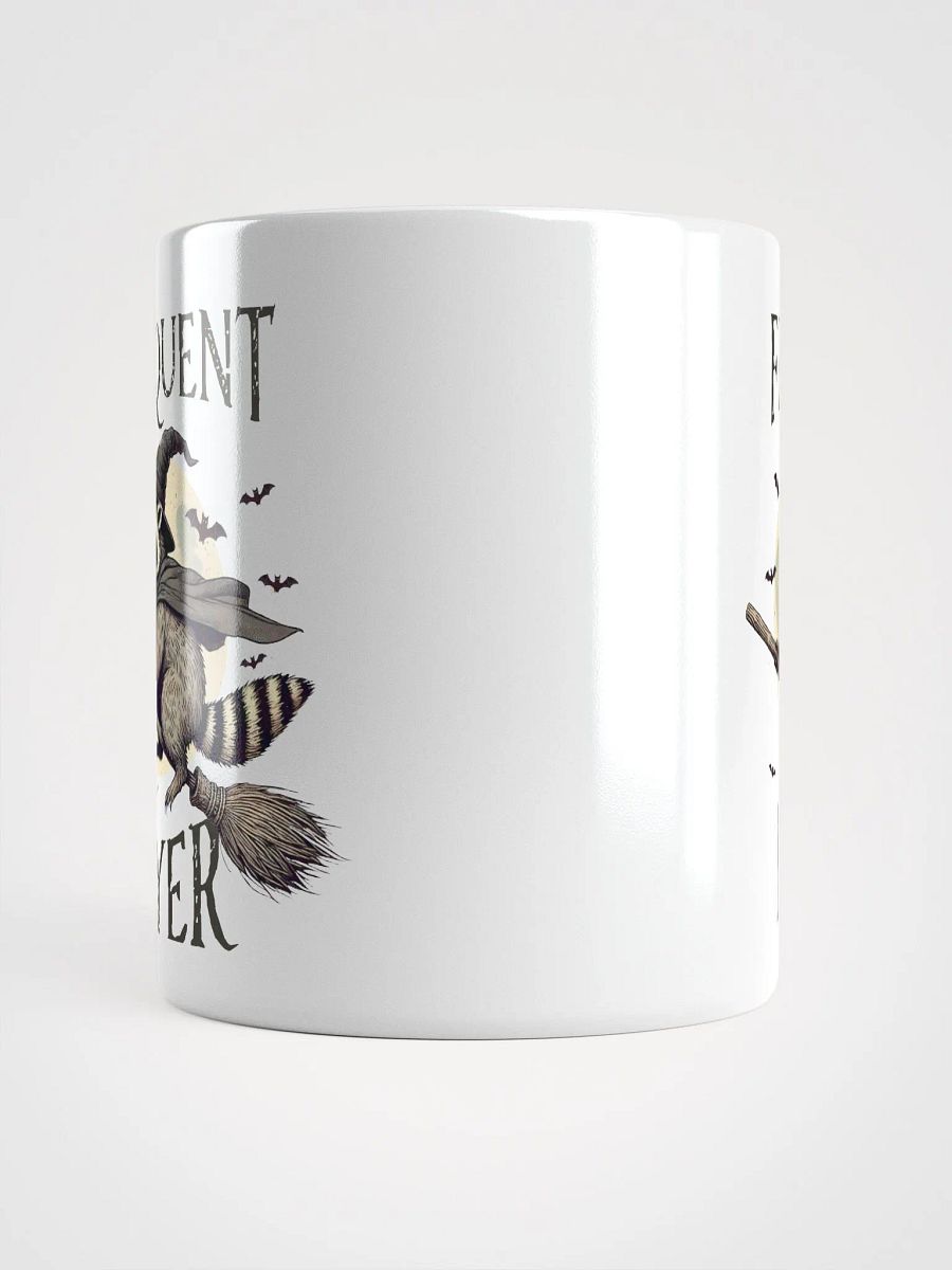 Witchy Raccoon Broomstick Mug product image (13)
