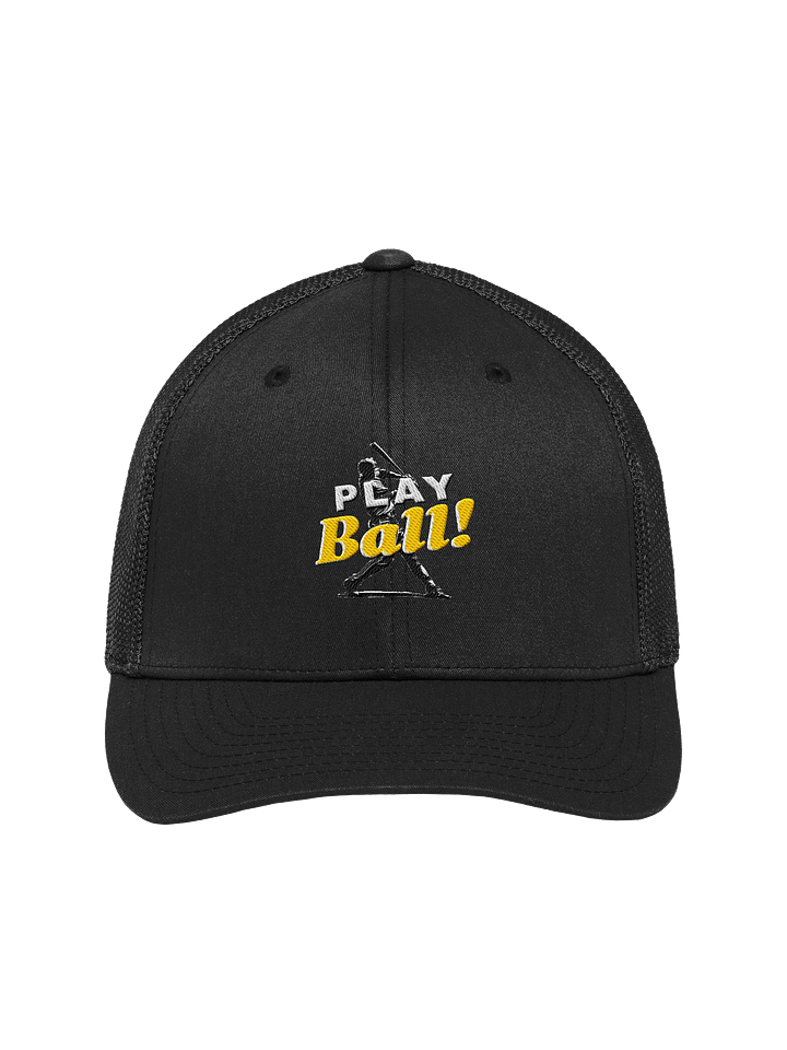 Play Ball! Flexfit Mesh Trucker Hat – Unisex Embroidered Cap product image (1)