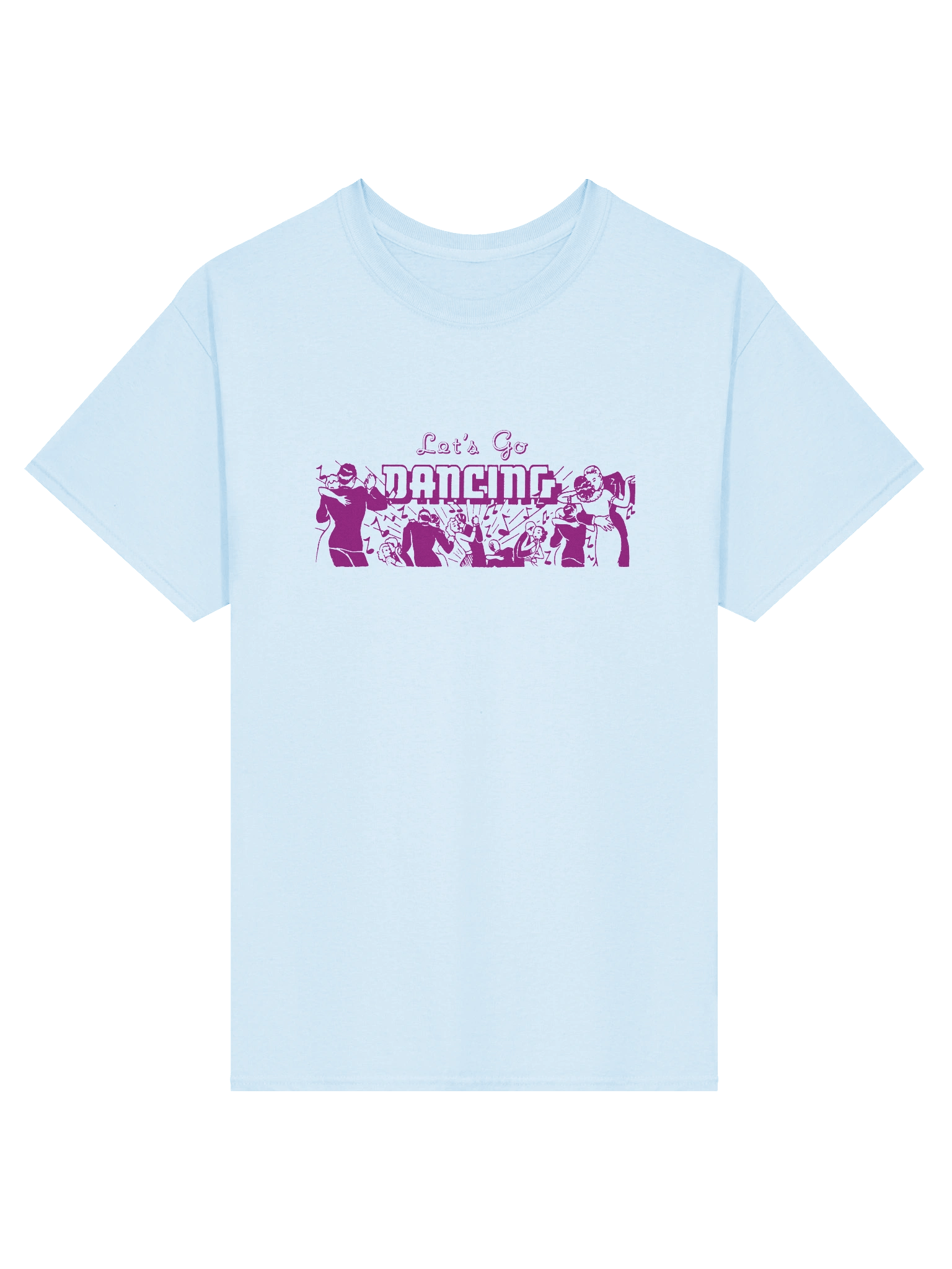 'Let's Go Dancing' T-Shirt — Light product image (1)