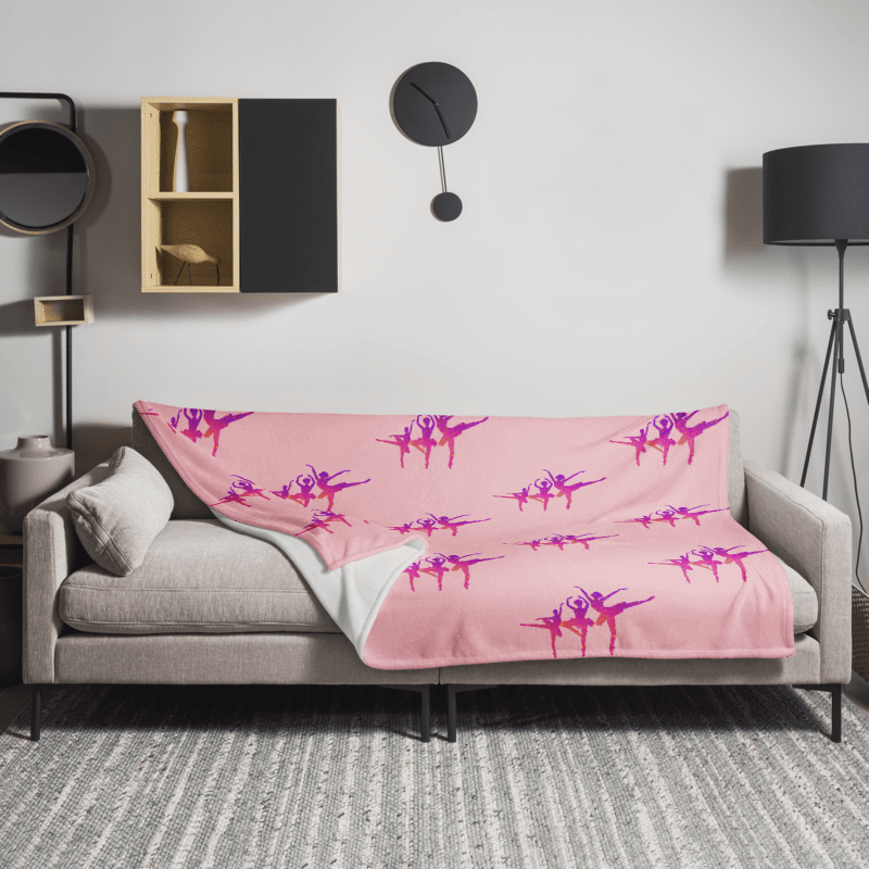 Graceful Movement Throw Blanket product image (4)