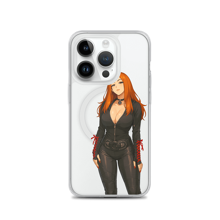Black Widow Clear Case for iPhone® product image (1)