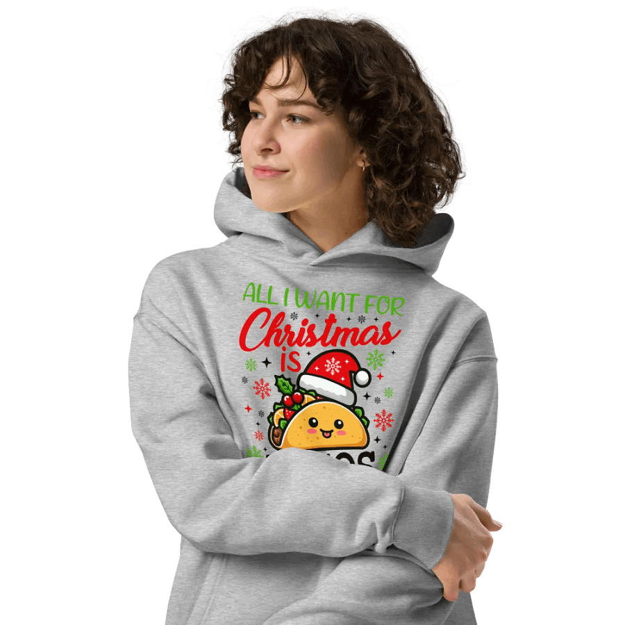 Festive Taco Christmas Hoodie product image (14)