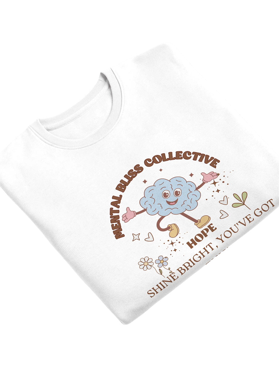 Hope Shine Bright, You’ve Got This! Organic Cotton Unisex Eco Sweatshirt product image (5)