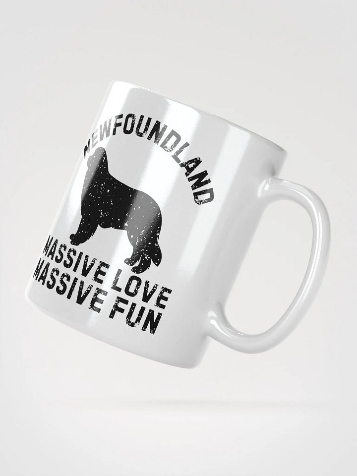 Newfoundland Dog Silhouette Coffee Mug – Classic and Timeless product image (2)