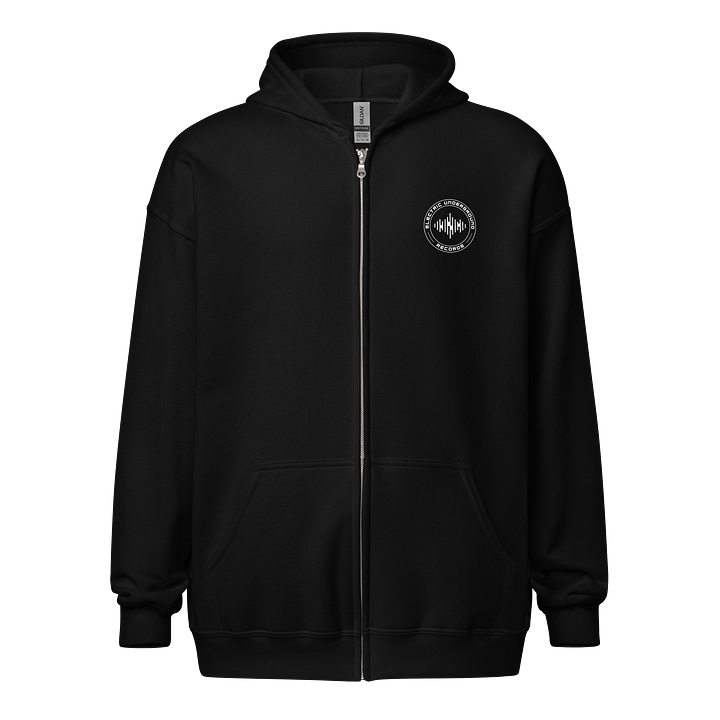 EU Records zip-up hoodie product image (1)