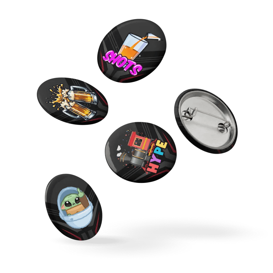 Glowing Pin Button Set product image (14)