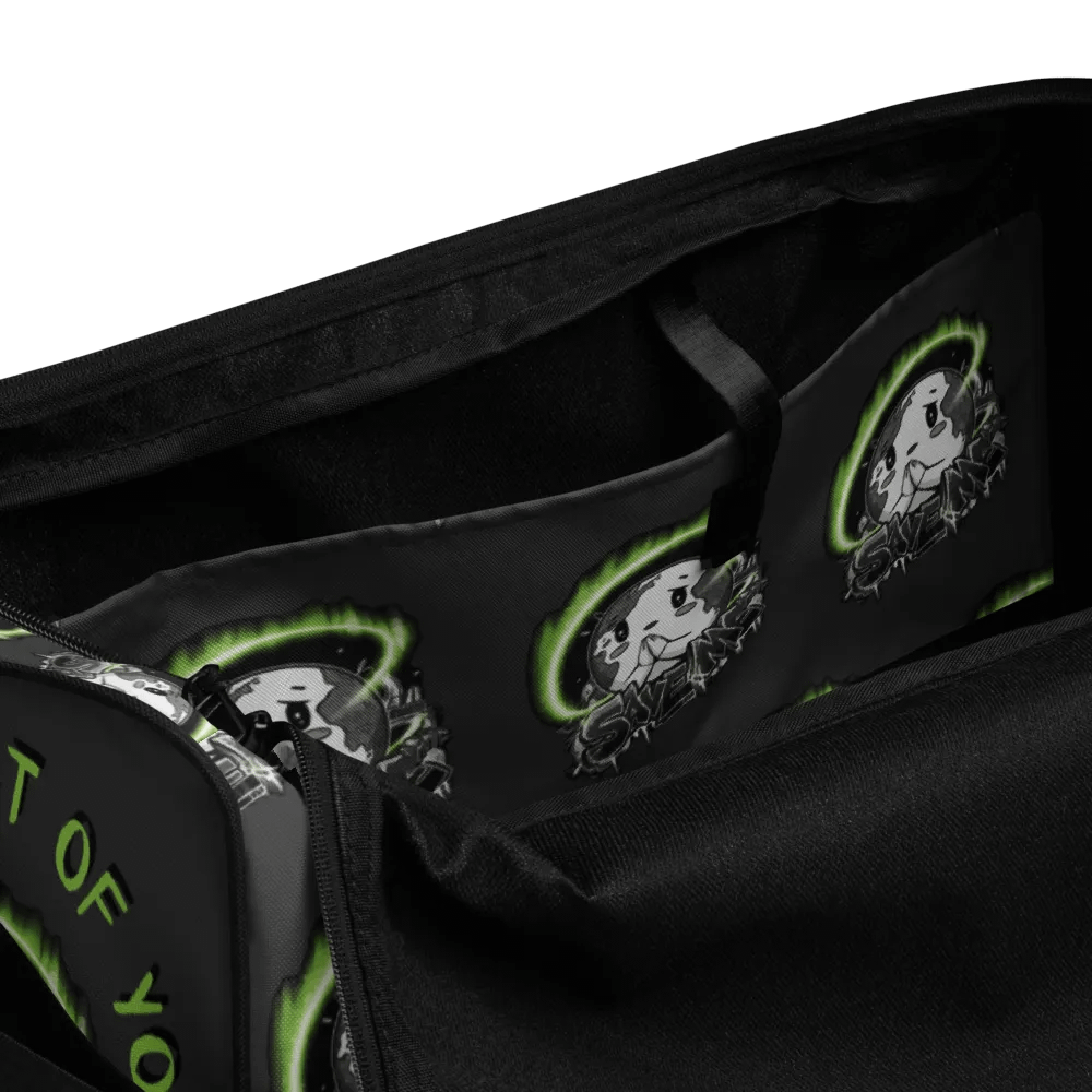 Save Me: A Plea from Planet Earth Eclipse Duffle Bag 🌍 product image (10)
