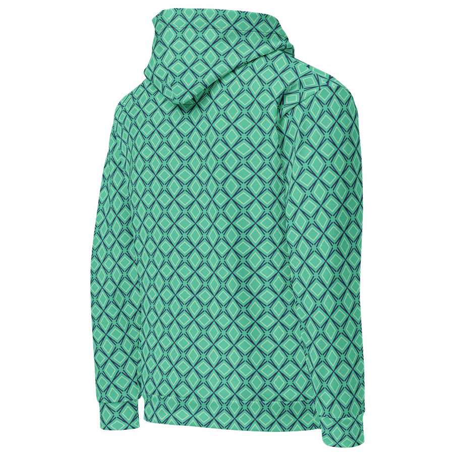 Geometric Illusion Allover Print Hoodie for Men and Women product image (7)