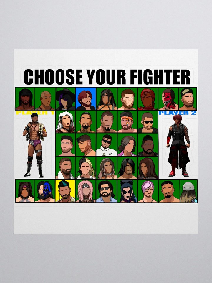 PEPW Choose Your Fighter Curk vs Connor Sticker product image (1)