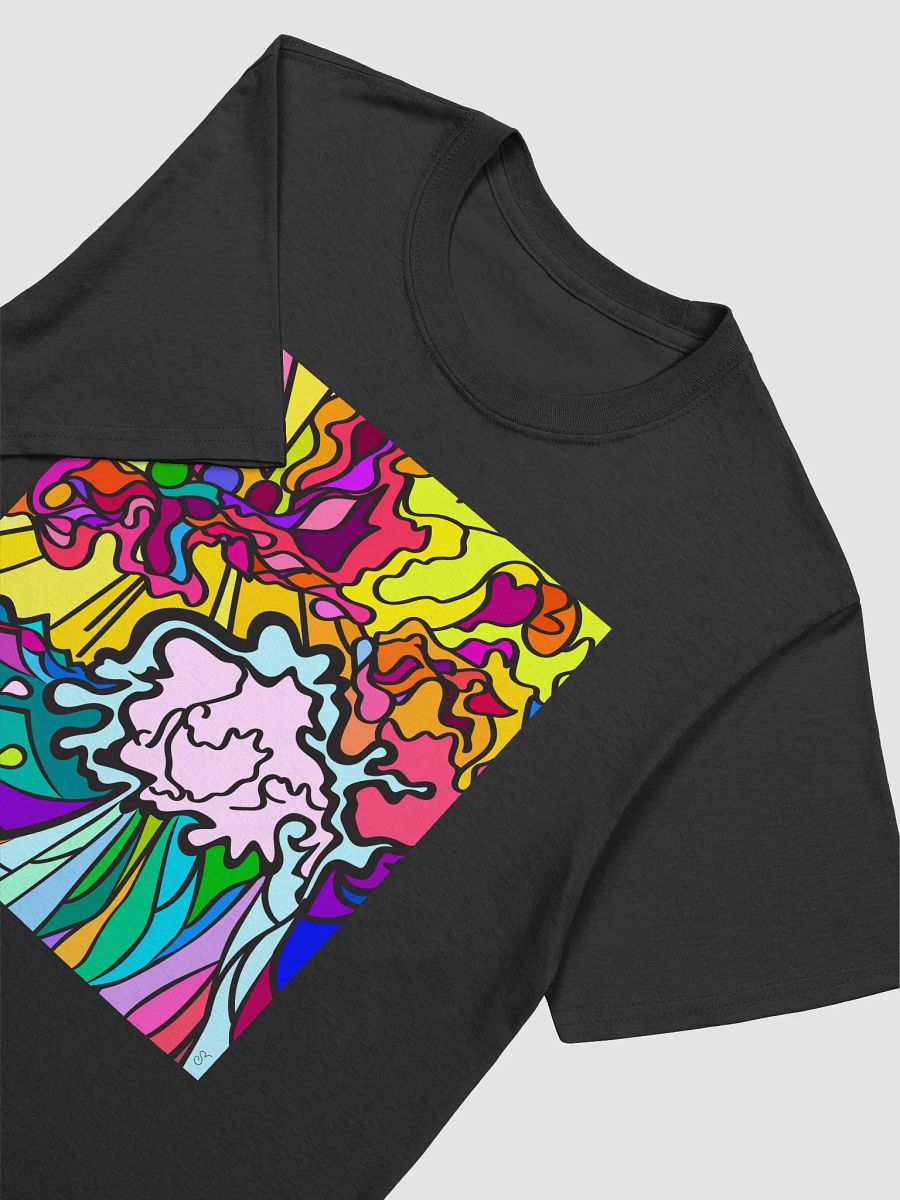 Vibrant Abstract Energy T-Shirt - Wave at Sunset product image (16)