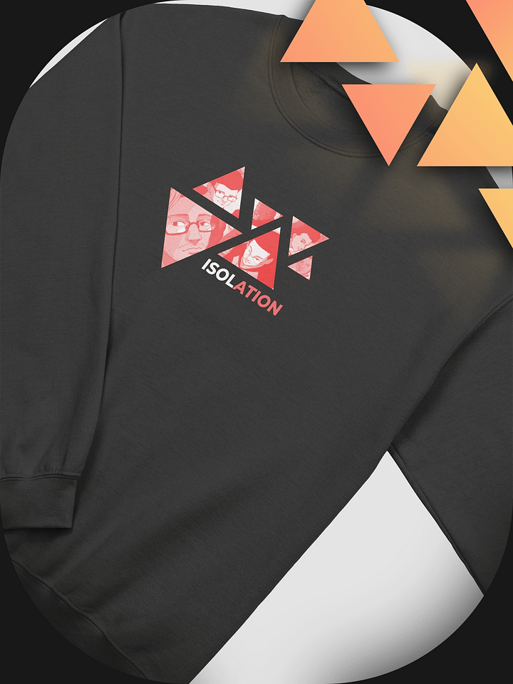 ISOLATION — 2019 SQUAD — CLASSIC CREWNECK — RED TRIANGLES product image (1)