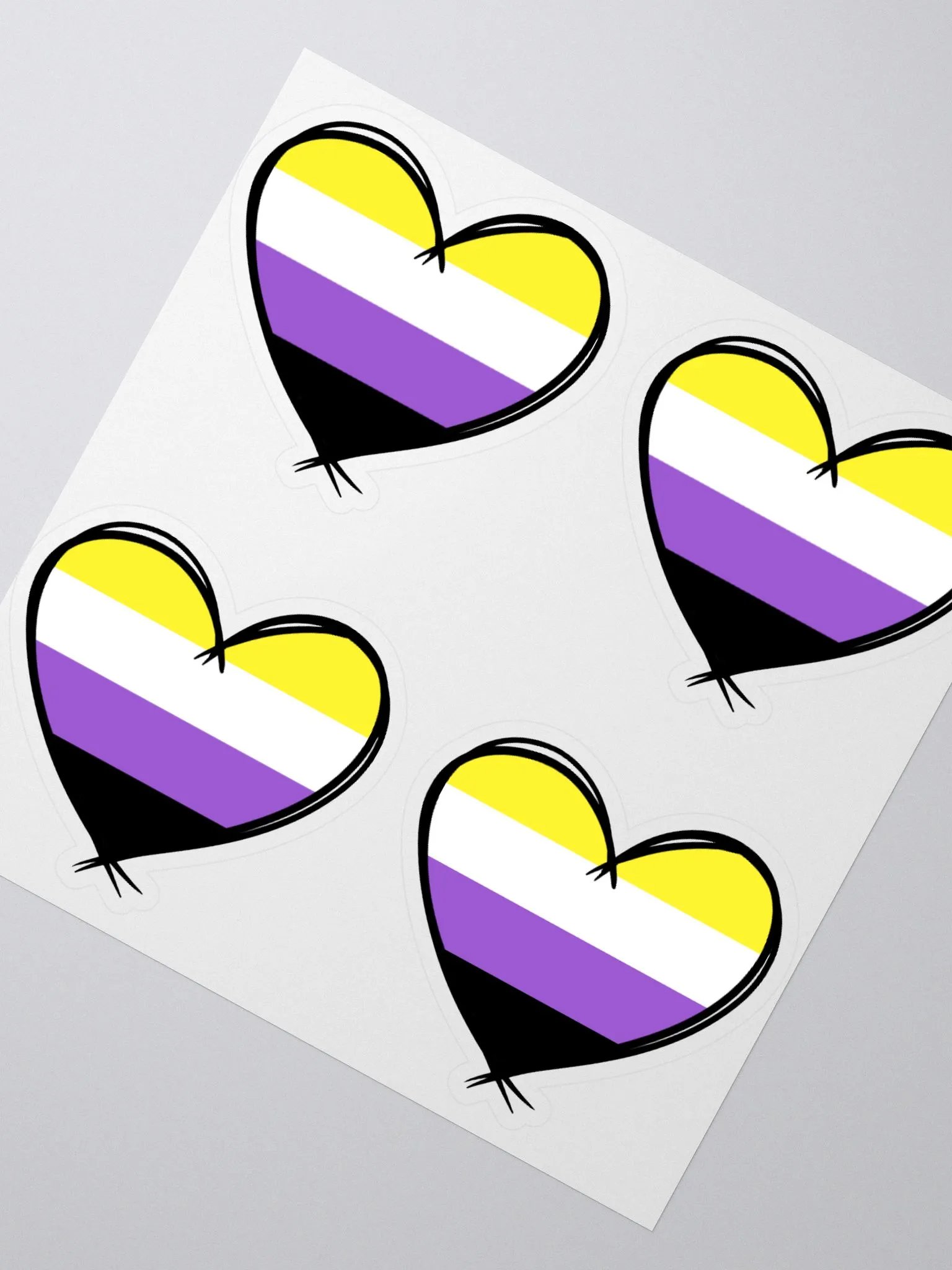 Non-Binary Pride Stickers product image (3)