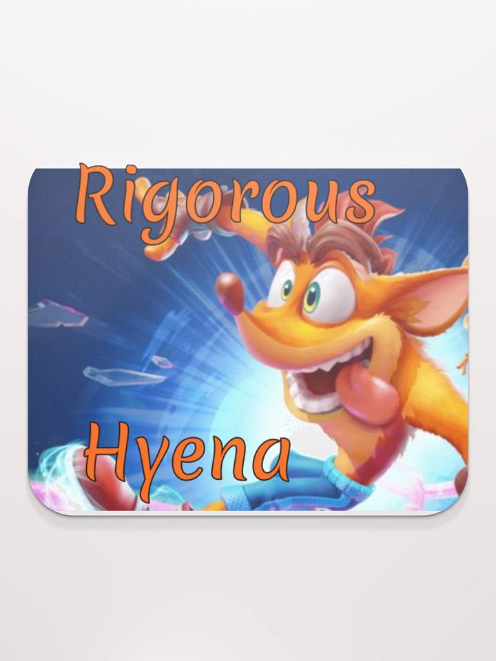 Rigorous hyena mouse pad product image (2)