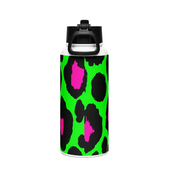 Wild Leopard Print Stainless Steel Water Bottle product image (2)