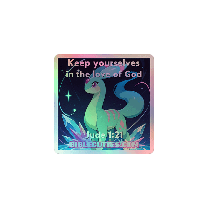 Bible Cuties Sam - Keep yourselves in the love of God Holographic product image (1)